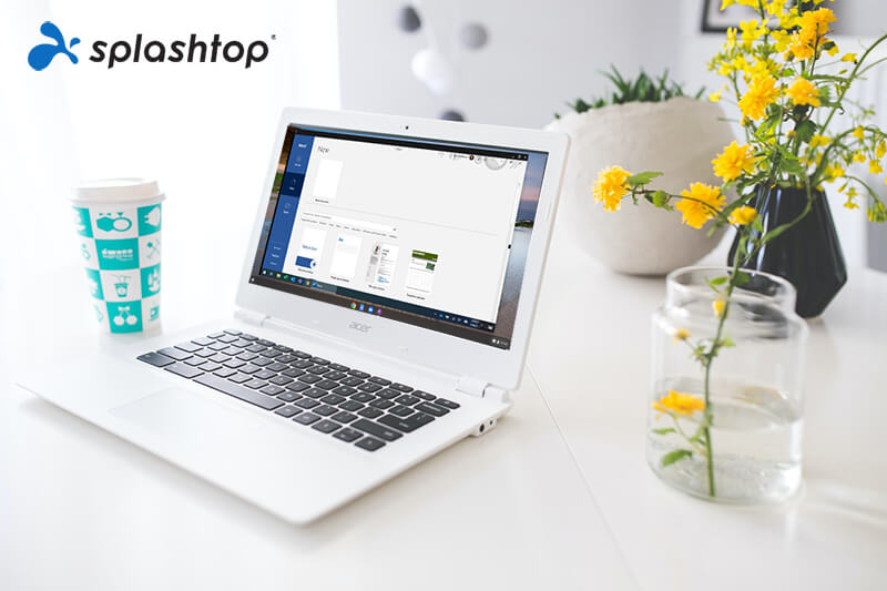 La meilleure façon d'utiliser Word sur un Chromebook  Splashtop